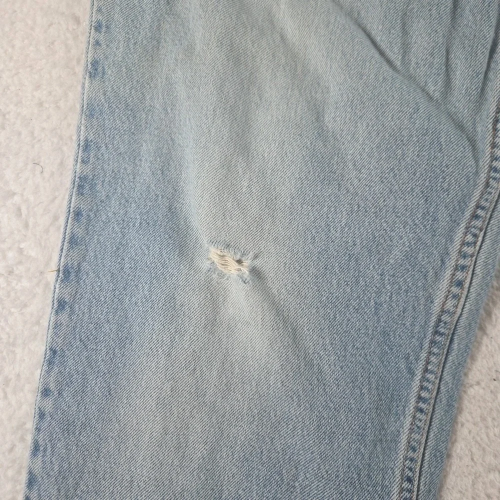 Vintage Levis 545 Jeans Mens 36x32‎ True Light Wash Blue Denim Loose Fit 90s